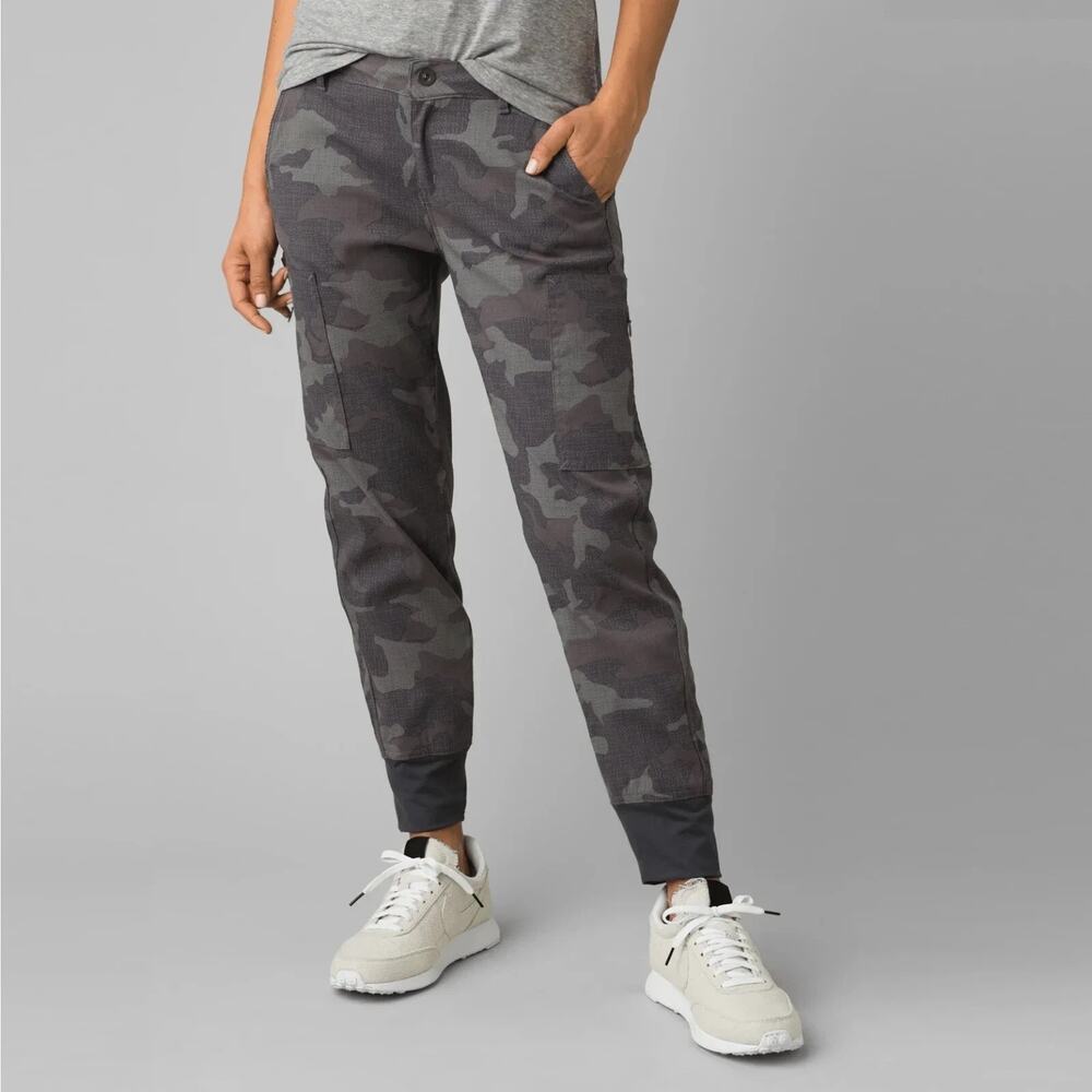 prAna Sky Canyon Jogger Camo Hiking Gorpcore Adventure Size 2